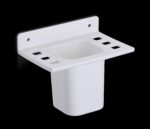 TRYOTONE Wall-Mounted Toothbrush & Toothpaste Holder – Space-Saving, Hygienic Bathroom Organizer with Drainage Slots – Ideal for Modern Countertops, Clean, Dry (Pack of 2) - Image 4